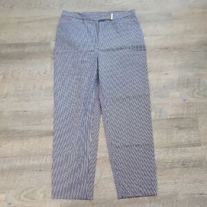 Lauren Ralph Lauren Women's Striped Gray Pants